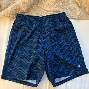 Bonobos Goodsport Athletic Shorts, Blue "Circuit Breaker" Sz 30